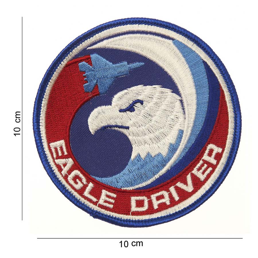 Embleem stof eagle driver #4007