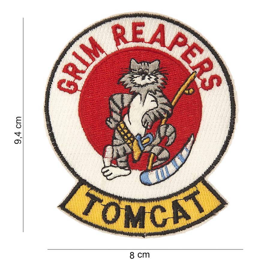 Embleem stof Tomcat grim reapers #4047