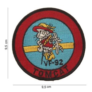 Embleem stof Tomcat VF-92 #4051