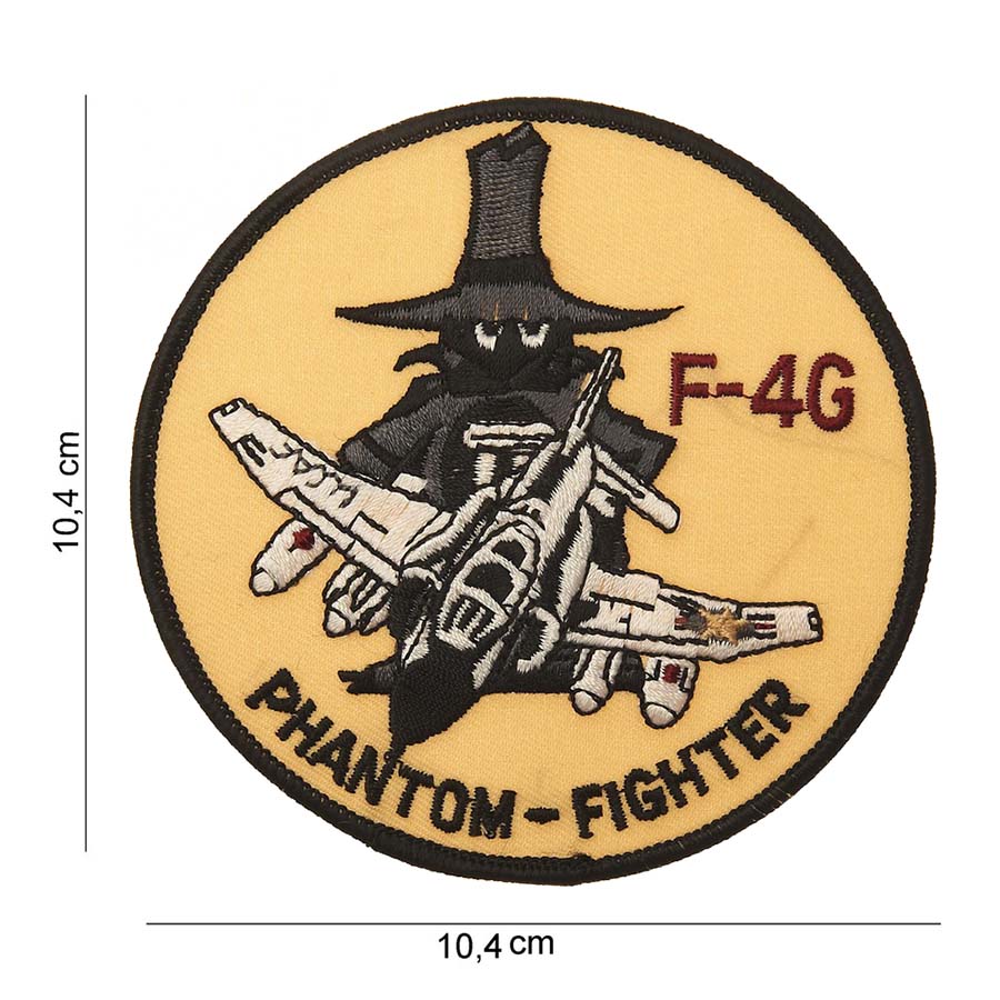 Embleem stof F-4G phantom- fighter #4075