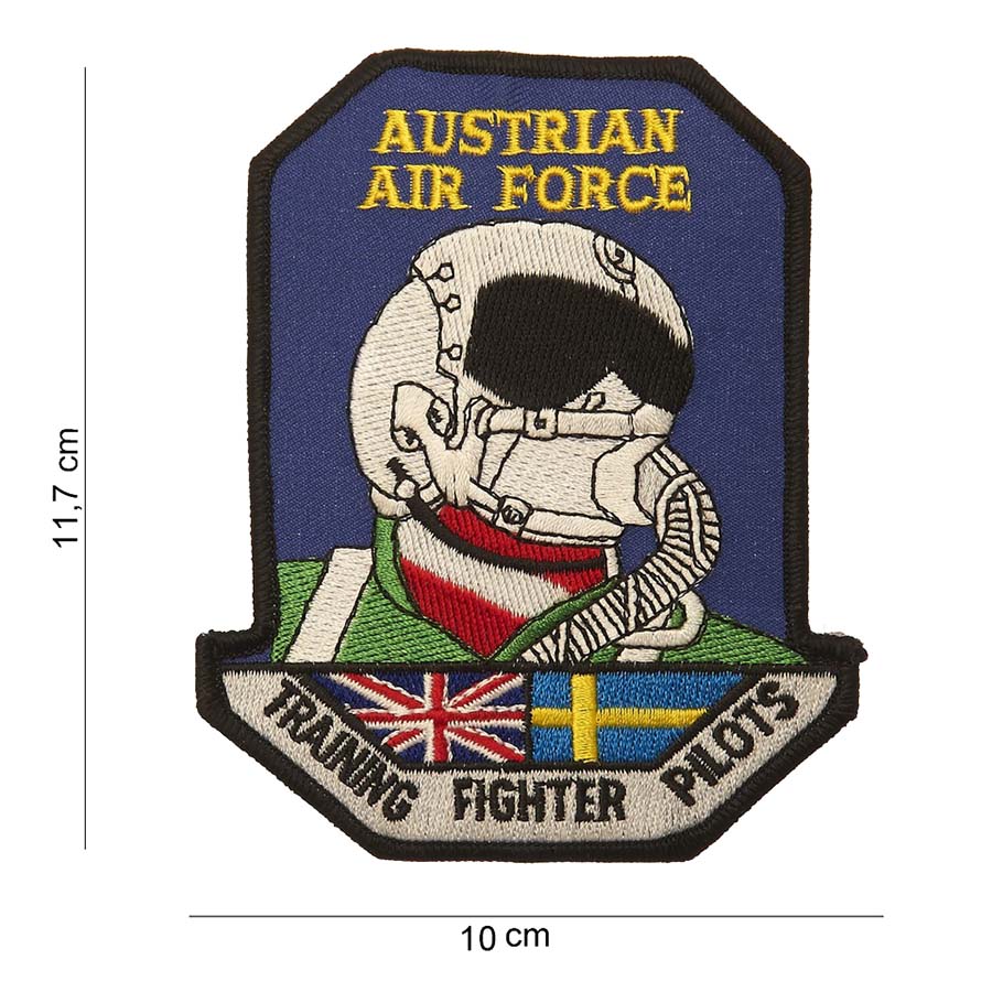 Embleem stof Austrian Air Force training fighter p. #3094