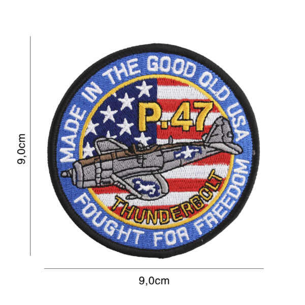 Embleem stof P-47 Thunderbolt #8102