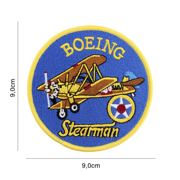 Embleem stof Boeing Stearman #8103