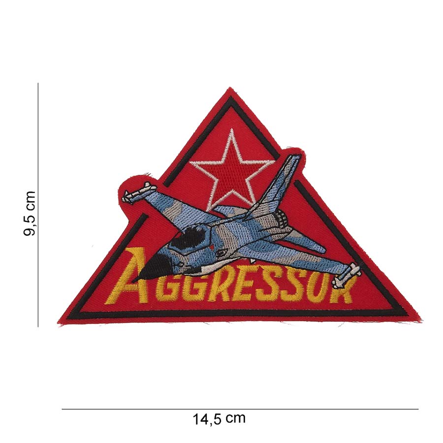 Embleem stof aggressor #5049