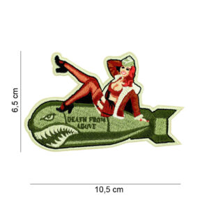 Embleem stof Pinup girl Bomb #20010