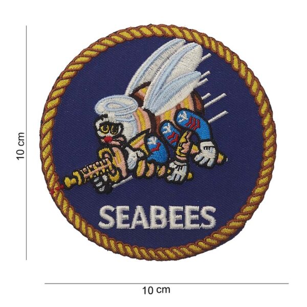 Embleem stof seabees #5045
