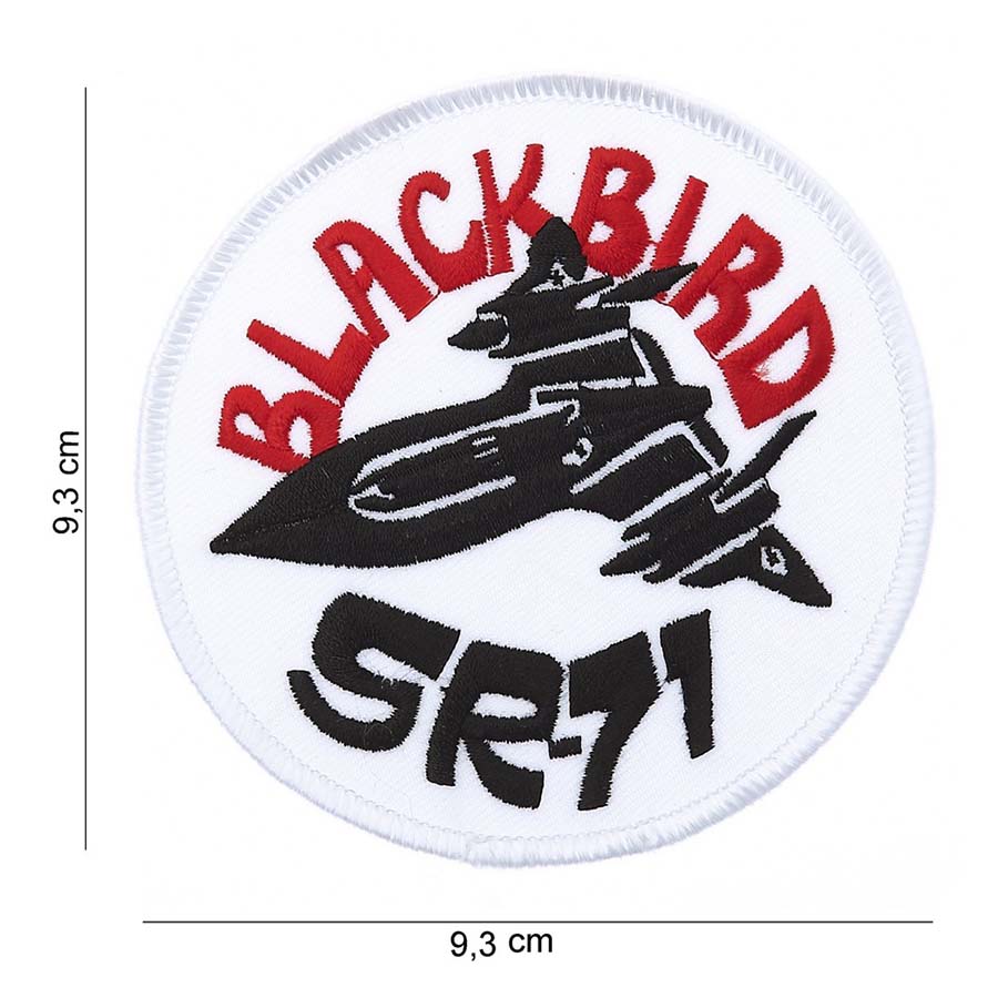 Embleem stof blackbird SR-71 #5038