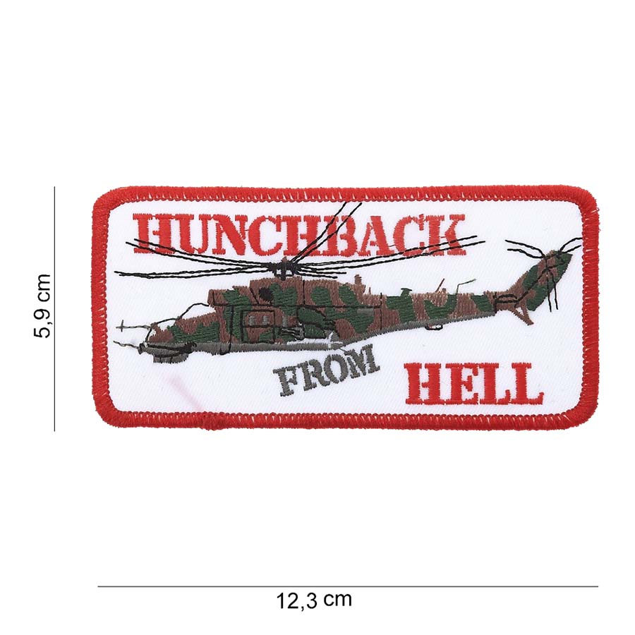 Embleem stof hunchback from hell #5067