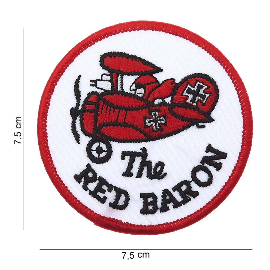 Embleem stof the red baron #5064