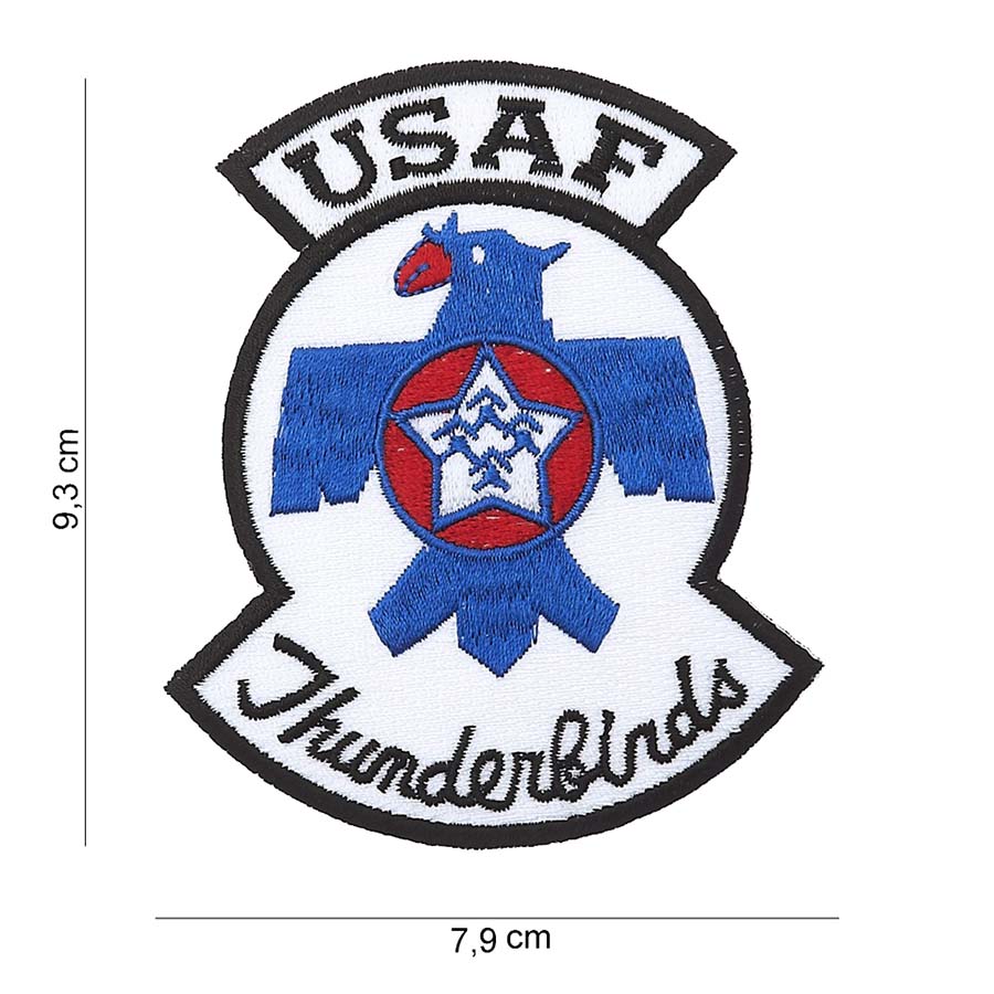 Embleem stof USAF thunderbird #5030