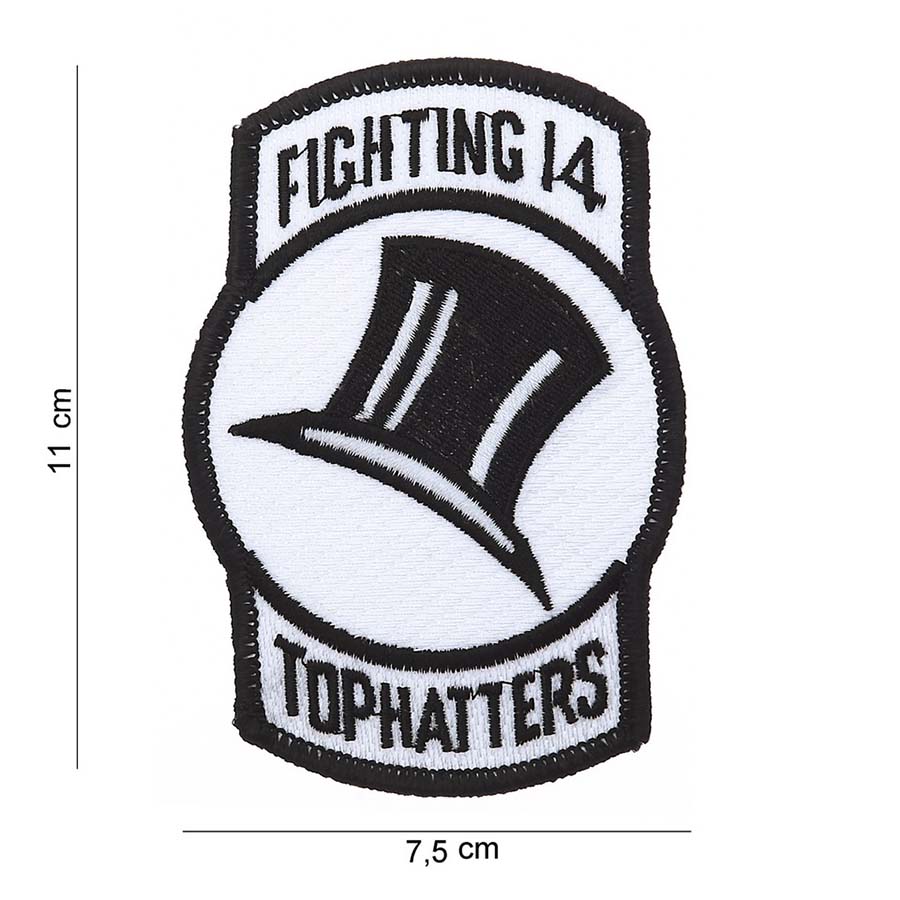 Embleem stof fighting 14 top #5037