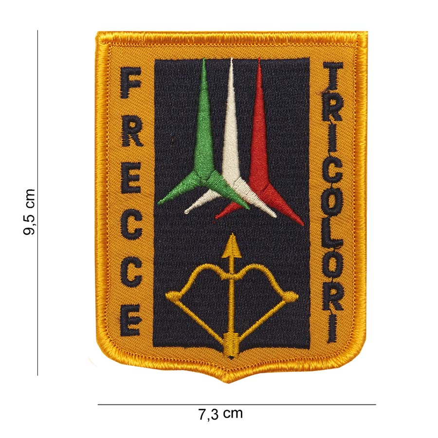 Embleem stof frecce tricolori #4023