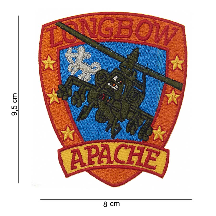 Embleem stof longbow Apache #4086