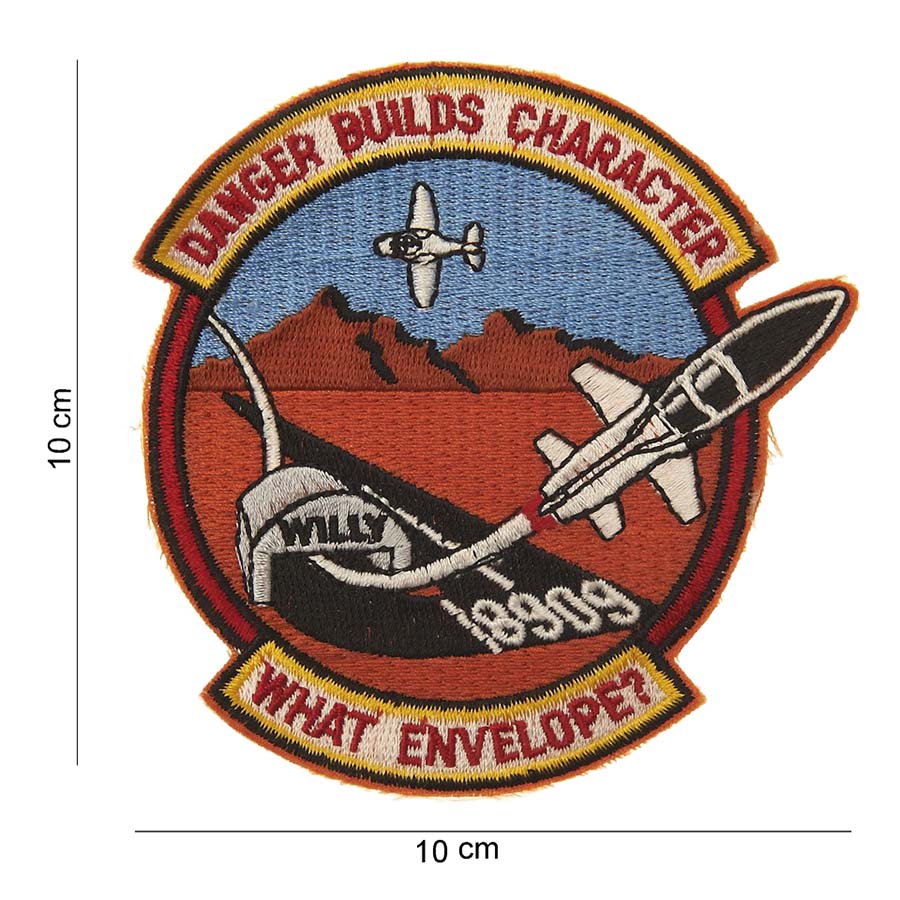 Embleem stof what envelope #4065