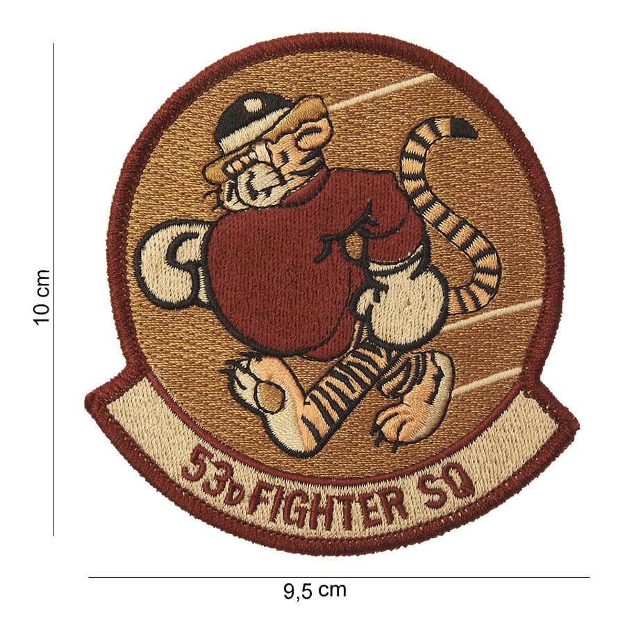 Embleem stof 53d fighter sq #4061