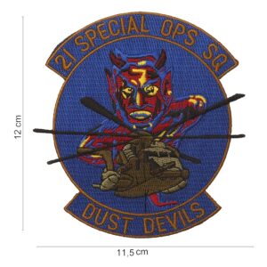 Embleem stof 21 special ops sq dust devils #4064