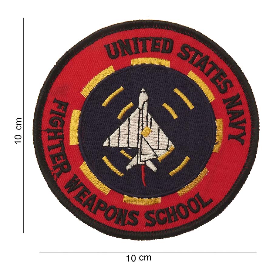 Embleem stof United States navy fighter weapons school #4029