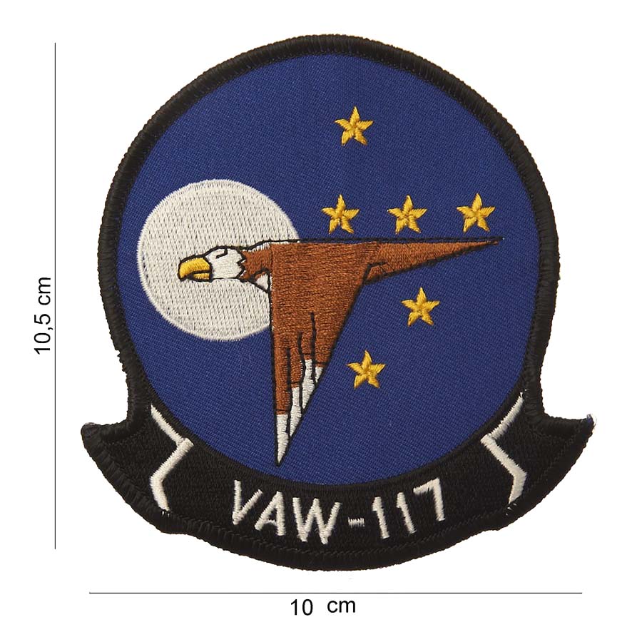 Embleem stof VAW-117 #4030