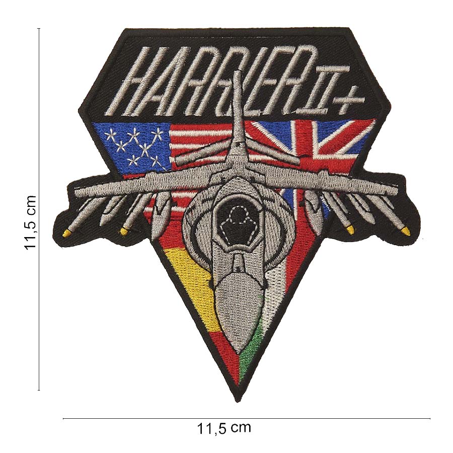 Embleem stof harrier #4043