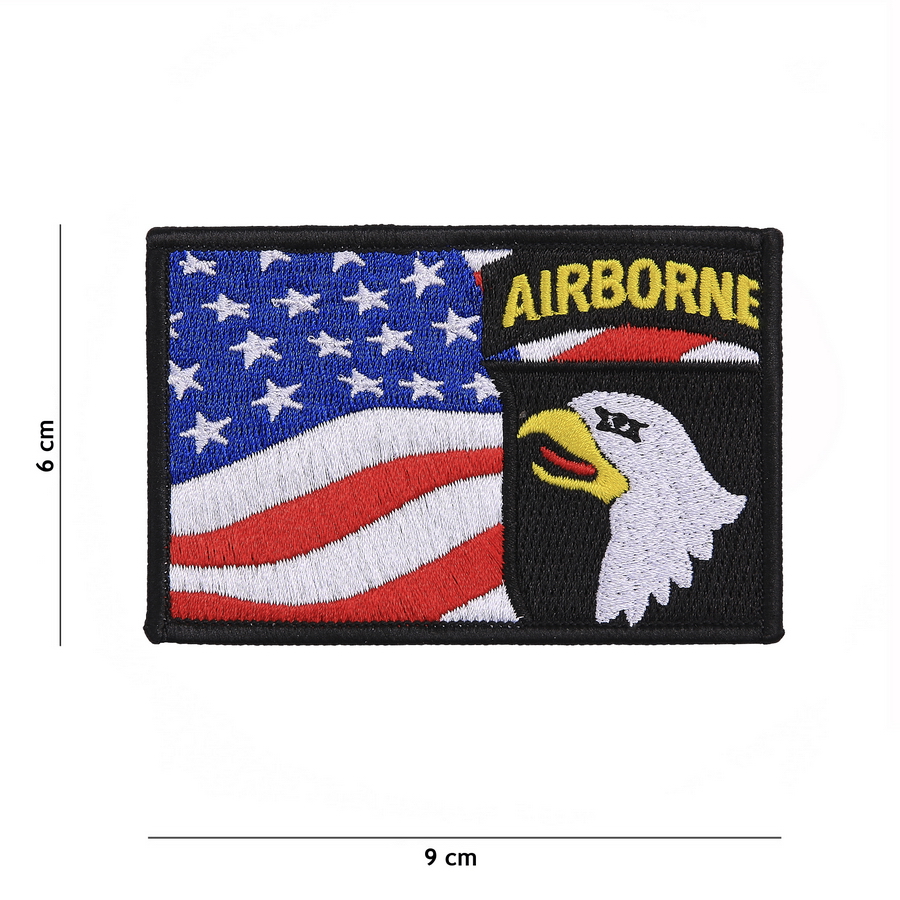 Embleem stof 101st Airborne vlag #19083 Embleem stof 101st Airborne vlag #19083