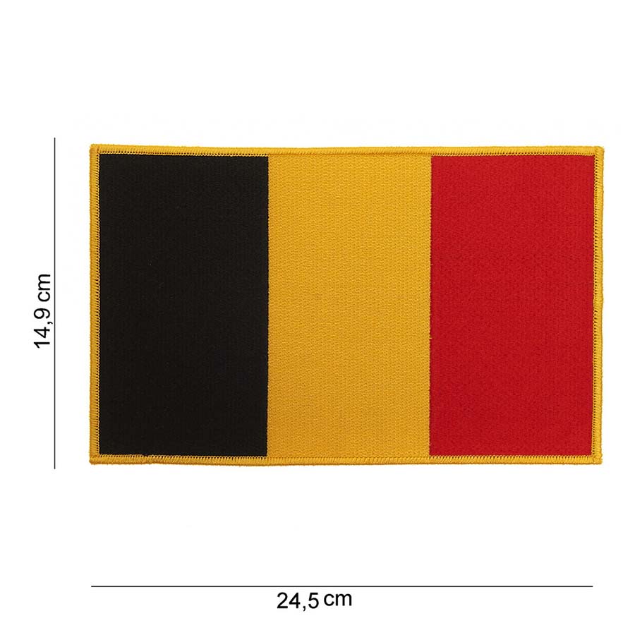Embleem stof Belgie (groot) #1079