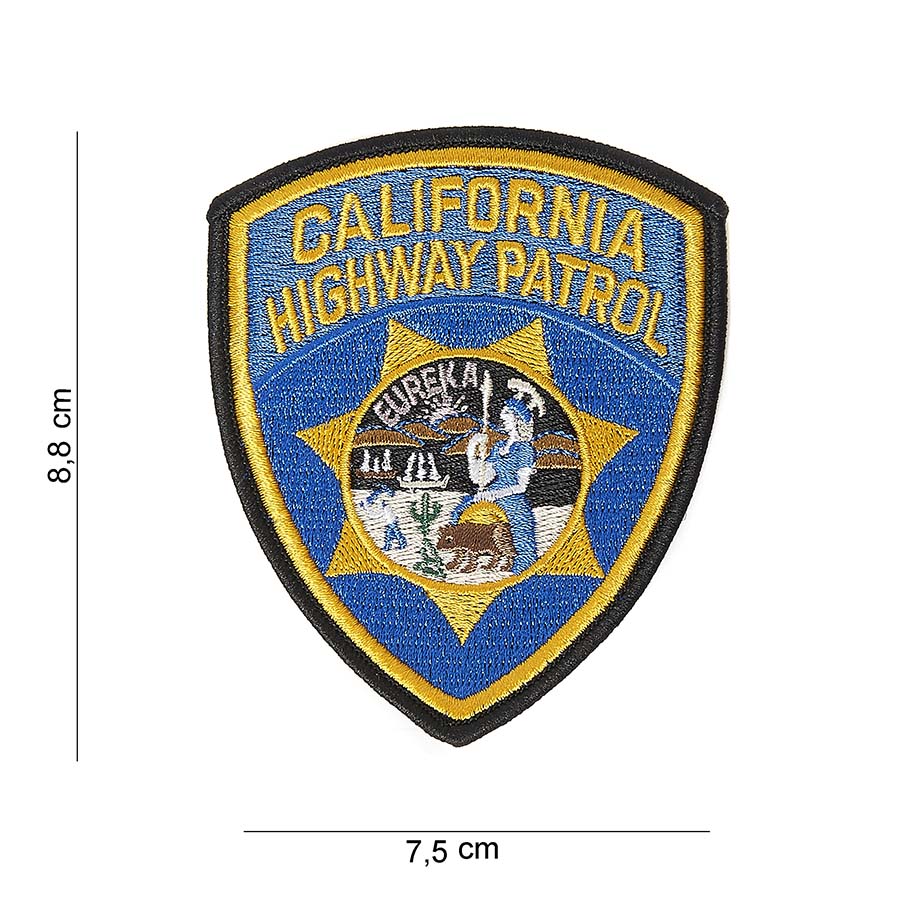 Embleem stof California Highway Patrol #5001