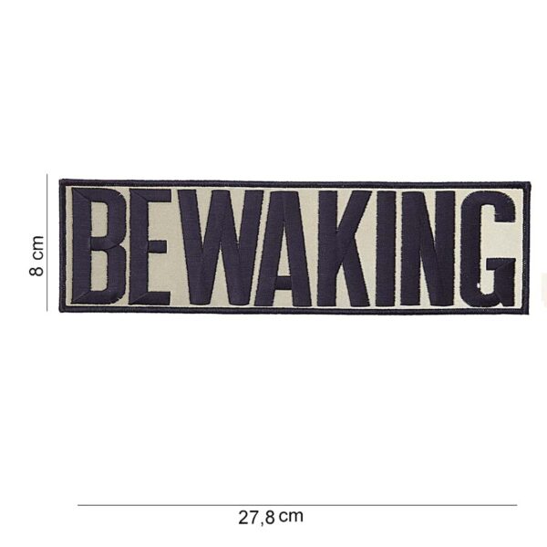 Embleem stof bewaking (groot) #2001