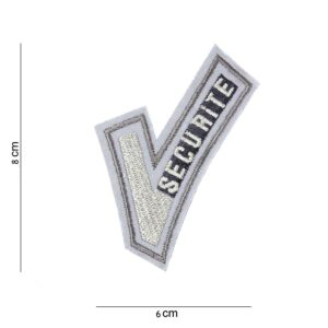 Embleem stof Securite reflective #5013