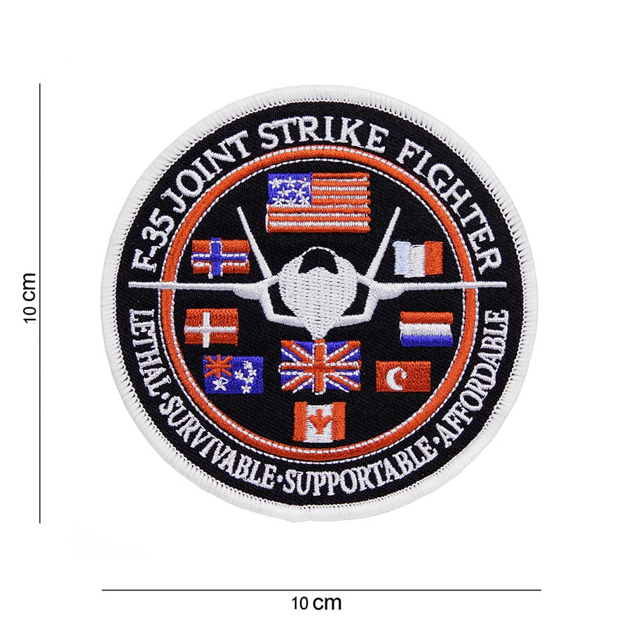 Embleem stof F-35 Joint Strike Fighter #4055