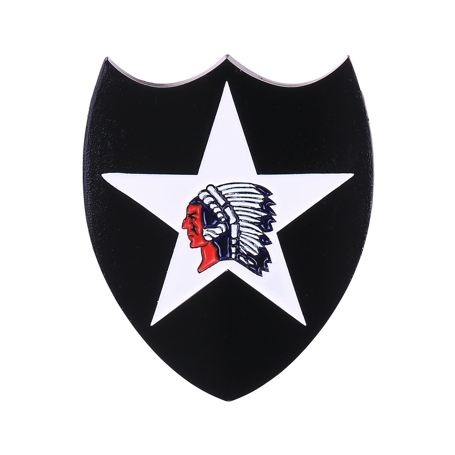 Metaal logo 2nd Infantry Division Metaal logo 2nd Infantry Division