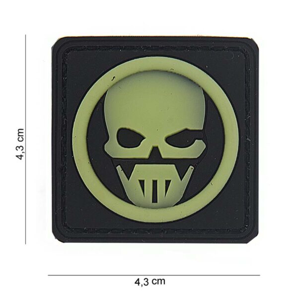 Embleem 3D PVC Ghost #11169