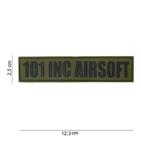 Embleem 3D PVC 101 INC Tab #13026