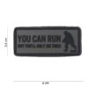 Embleem 3D PVC You can run grijs #10064