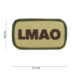 Embleem 3D PVC LMAO #14003
