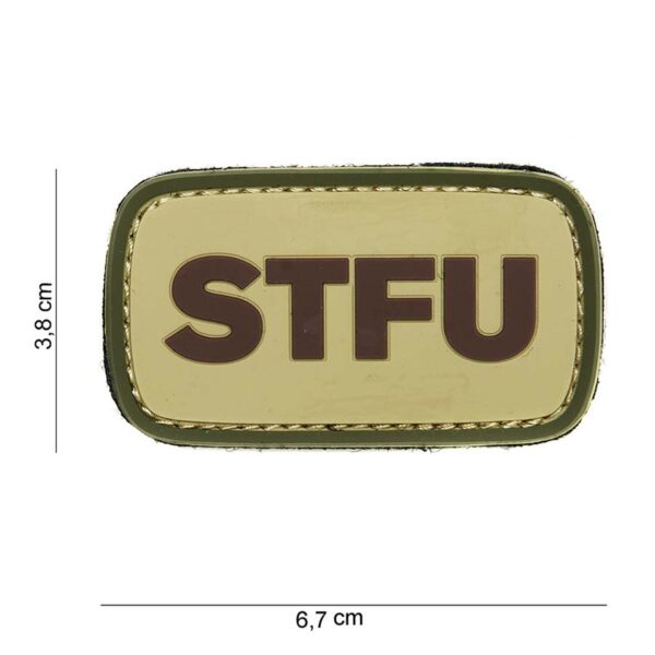 Embleem 3D PVC STFU #14009