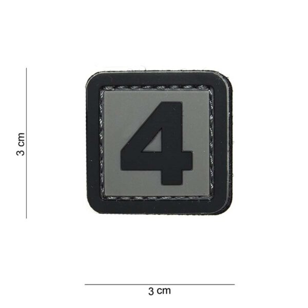Embleem 3D PVC 4 #15005