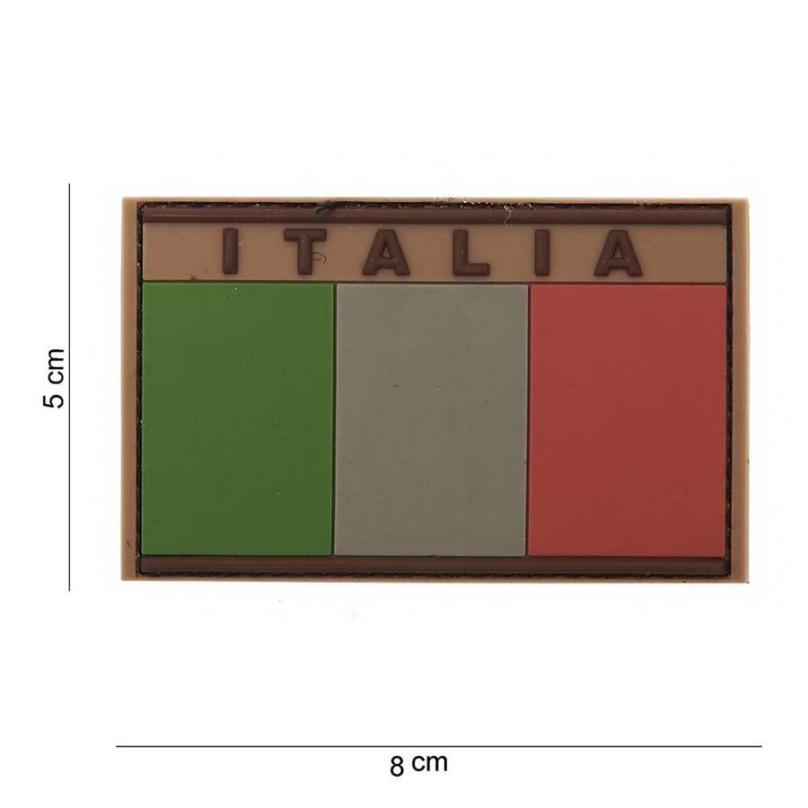 Embleem 3D PVC Italia desert #13035
