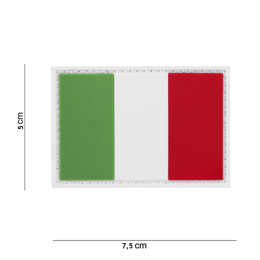 Embleem 3D PVC vlag Italië #13054