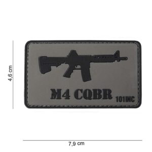 Embleem 3D PVC M4 CQBR #10030