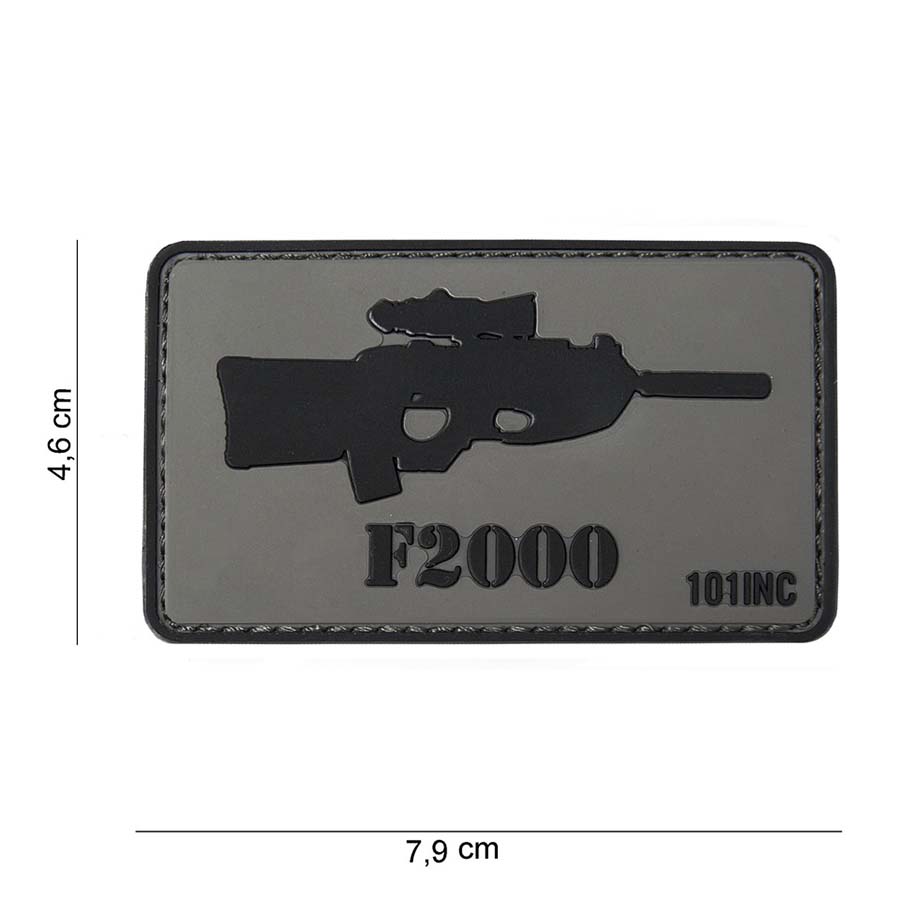 Embleem 3D PVC F2000 #10041