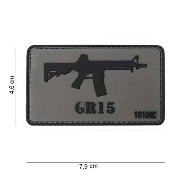 Embleem 3D PVC GR15 #10033