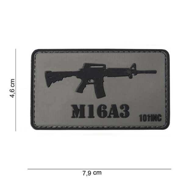 Embleem 3D PVC M16A3 #10037