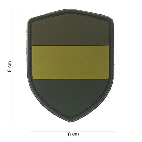 Embleem 3D PVC schild Nederland groen #10011