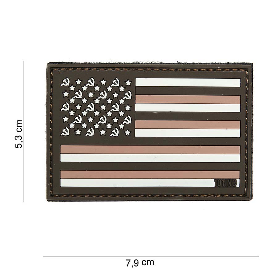 Embleem 3D PVC Sovjet desert #14020