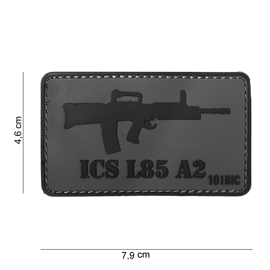 Embleem 3D PVC ICS L85 A2 #15086