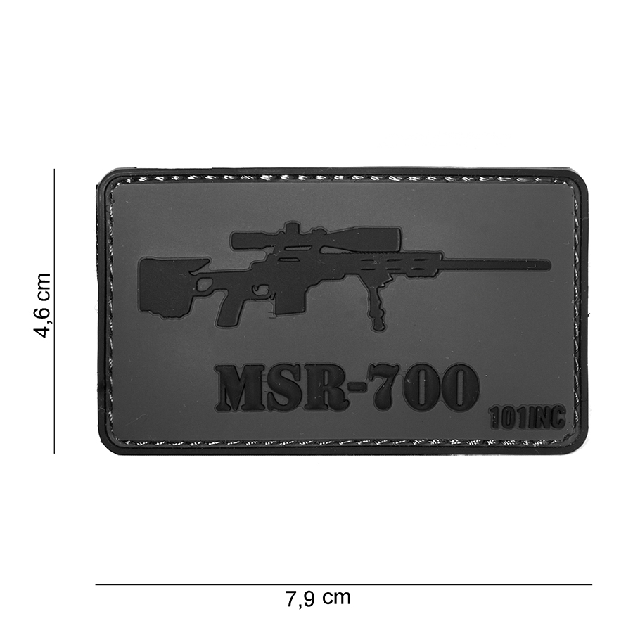 Embleem 3D PVC MSR-700 #15084