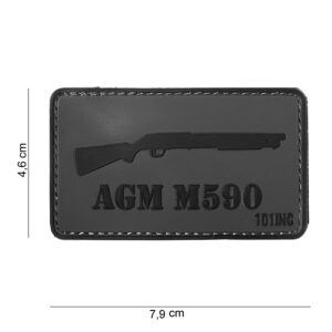 Embleem 3D PVC AGM M590 #15079