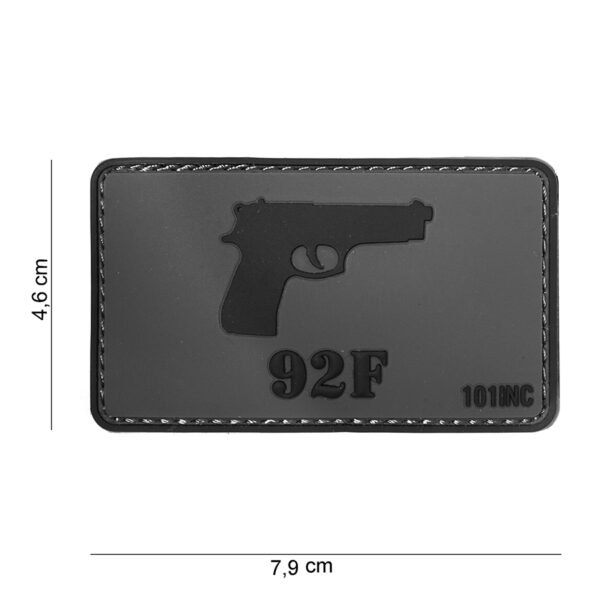 Embleem 3D PVC 92F #16078