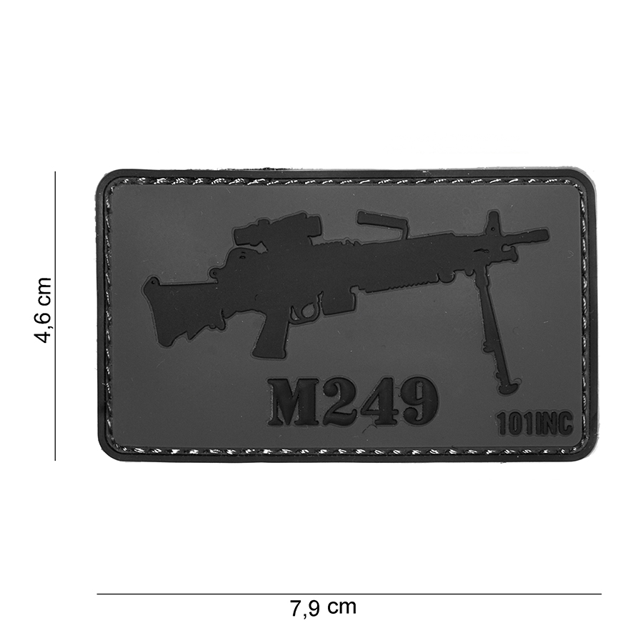 Embleem 3D PVC M249 #15075