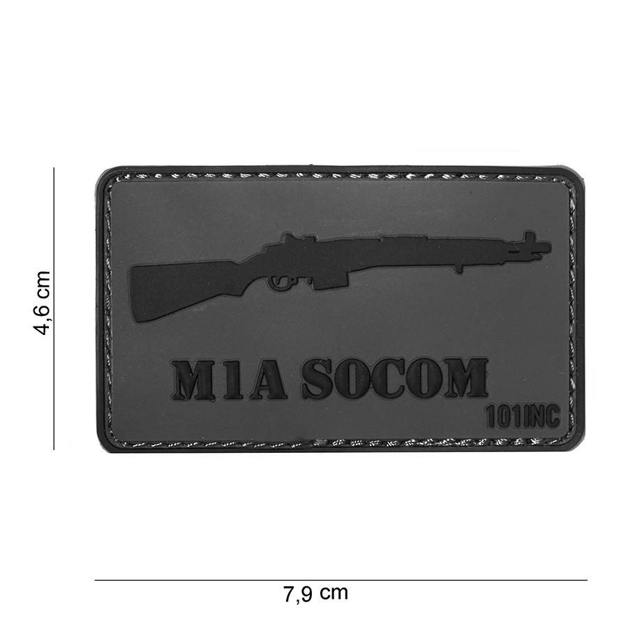 Embleem 3D PVC M1A SOCOM #16076